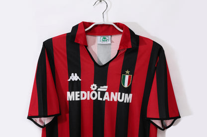 AC Milan Retro Short Sleeve Home Jersey