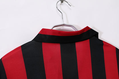 AC Milan Retro Long Sleeve Home Jersey