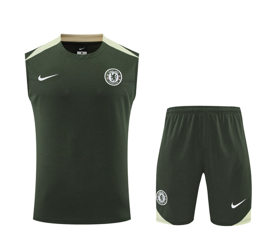 Chelsea FC Sleeveless Training Kit Set – Official Nike Edition