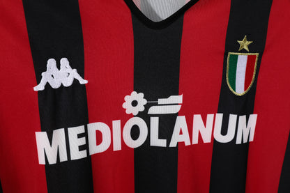 AC Milan Retro Short Sleeve Home Jersey