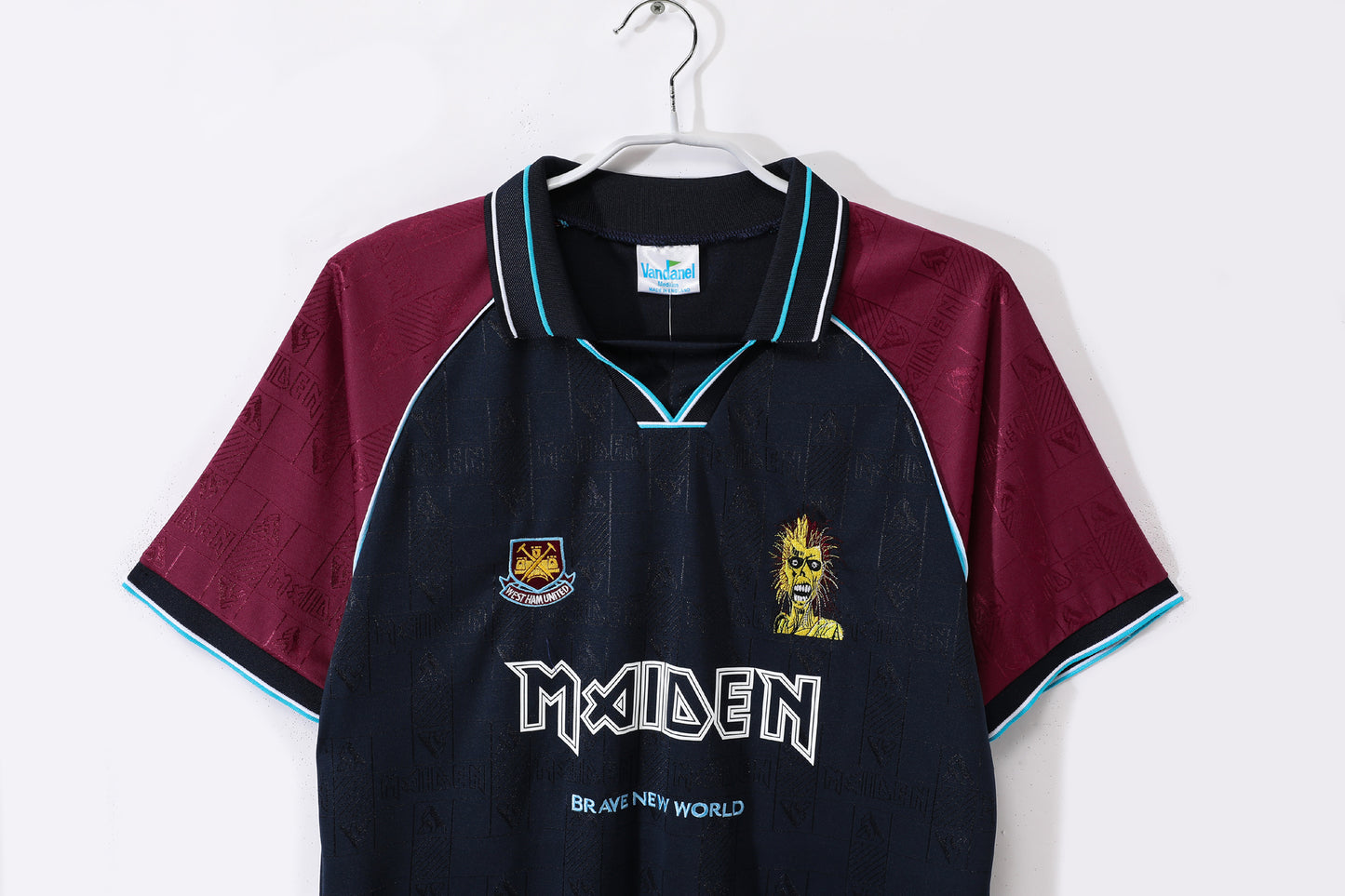 West Ham United x Iron Maiden "Brave New World" Tribute Jersey