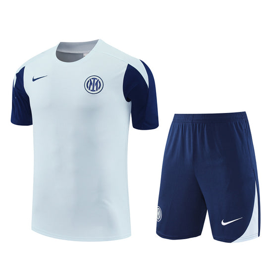 Inter Milan Football Training Kit - Short Sleeve Jersey & Shorts