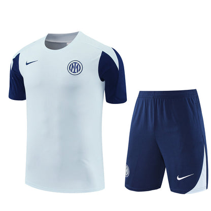 Inter Milan Football Training Kit - Short Sleeve Jersey & Shorts