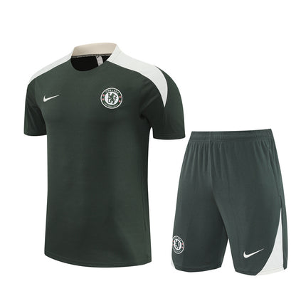 Nike Chelsea FC Training Kit with Club Badge and Shoulder Accents