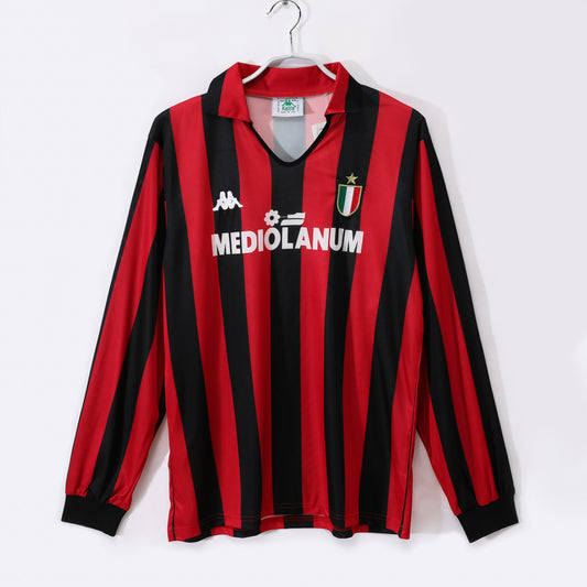 AC Milan Retro Long Sleeve Home Jersey