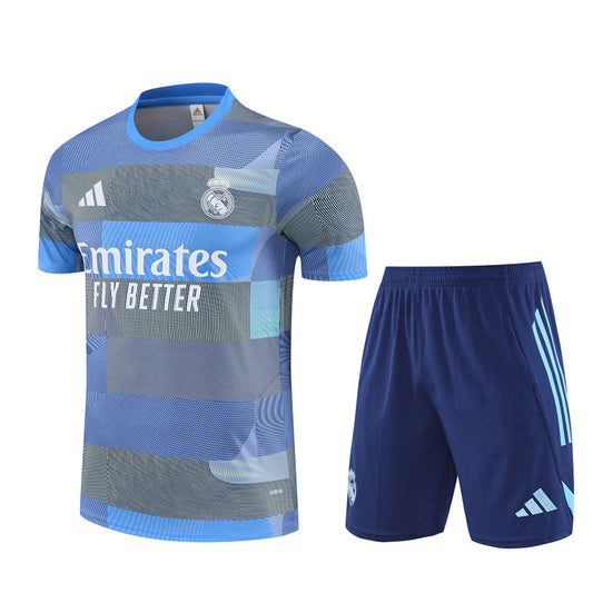 Real Madrid Abstract Pattern Fan Jersey & Shorts Set