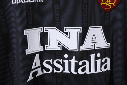 AS Roma Diadora INA Assitalia Short Sleeve Jersey