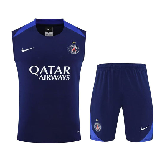 Paris Saint-Germain Sleeveless Training Kit - 2024 Edition