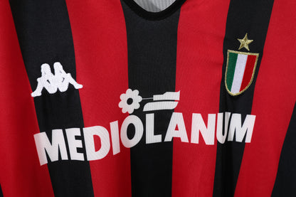 AC Milan Retro Long Sleeve Home Jersey