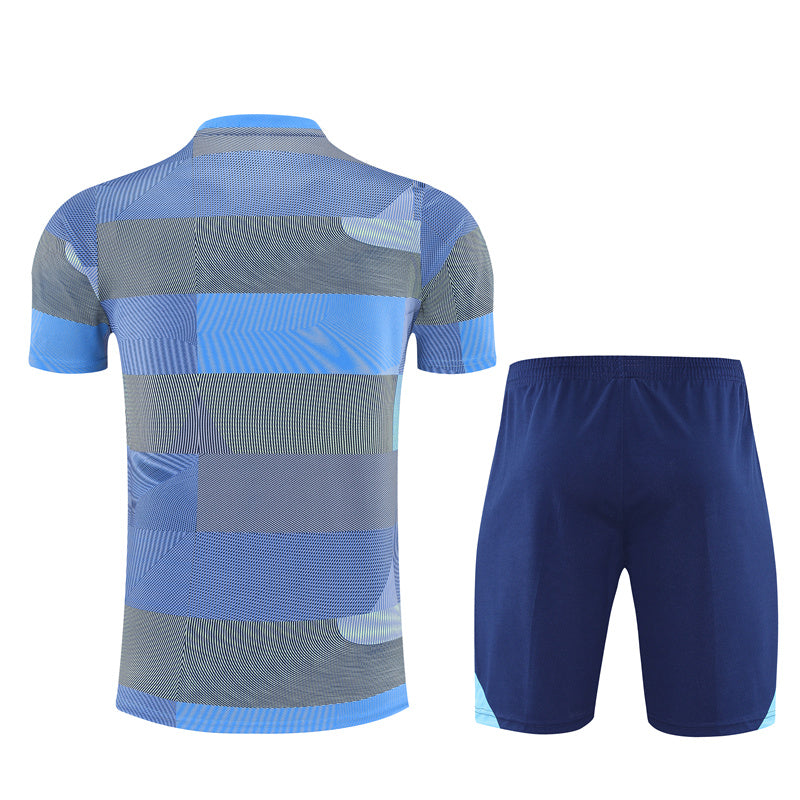 Real Madrid Abstract Pattern Fan Jersey & Shorts Set