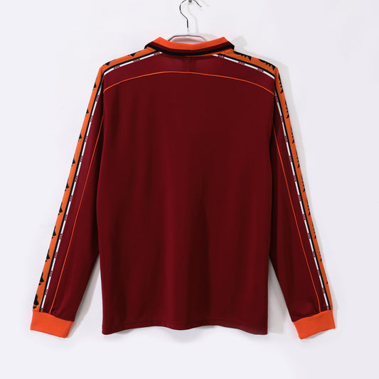 AS Roma Retro Long Sleeve Diadora Jersey
