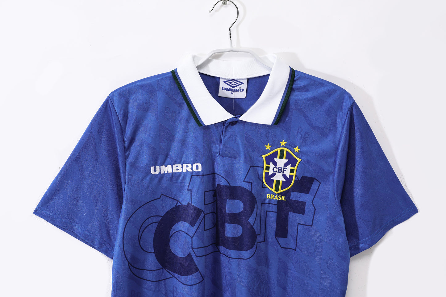 Brazil National Team 1994 Away Retro Jersey by Umbro