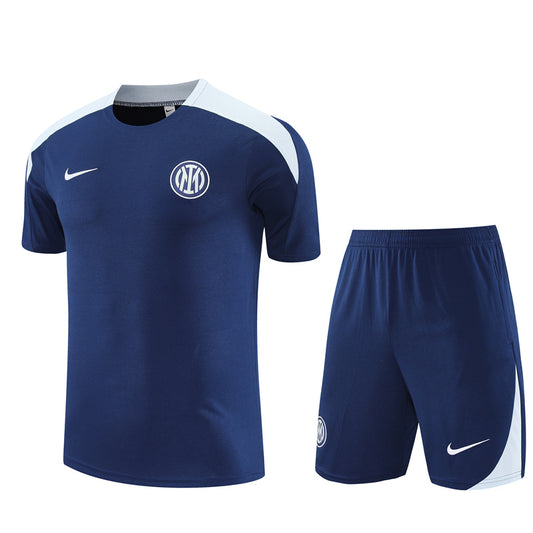 Inter Milan Training Kit - Short Sleeve Jersey & Shorts Set