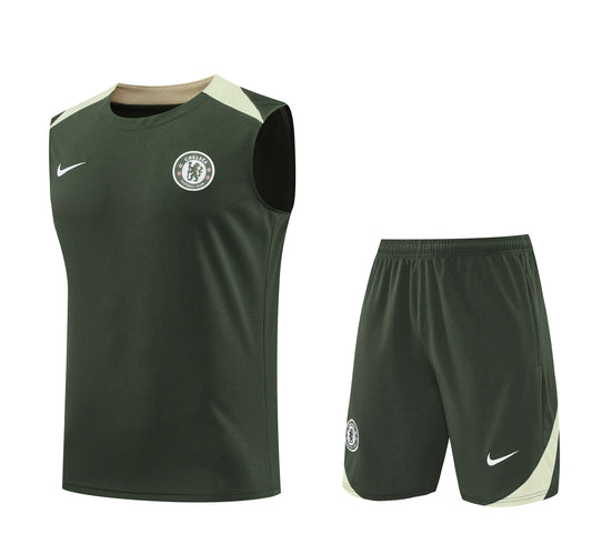 Chelsea FC Sleeveless Training Kit Set – Official Nike Edition