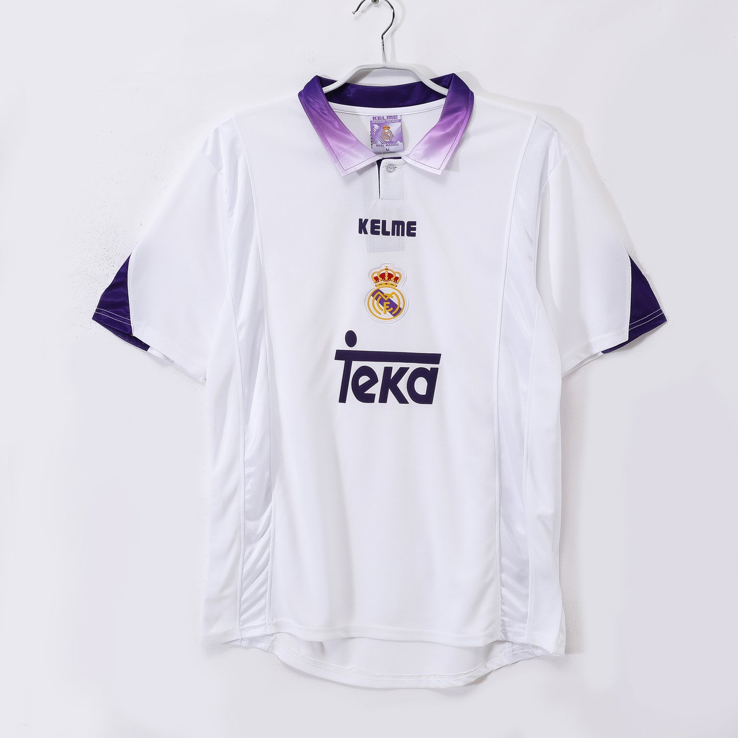 Real Madrid 1998-1999 Home Football Shirt by Kelme