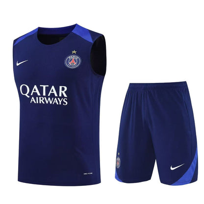 Paris Saint-Germain Sleeveless Training Kit - 2024 Edition