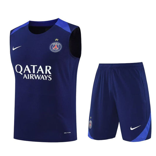 Paris Saint-Germain Sleeveless Training Kit - 2024 Edition