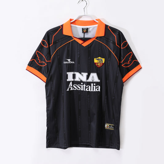 AS Roma Diadora INA Assitalia Short Sleeve Jersey