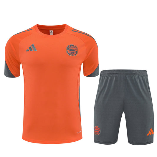 Adidas FC Bayern Munich Training Kit with Crest and Contrast Panels