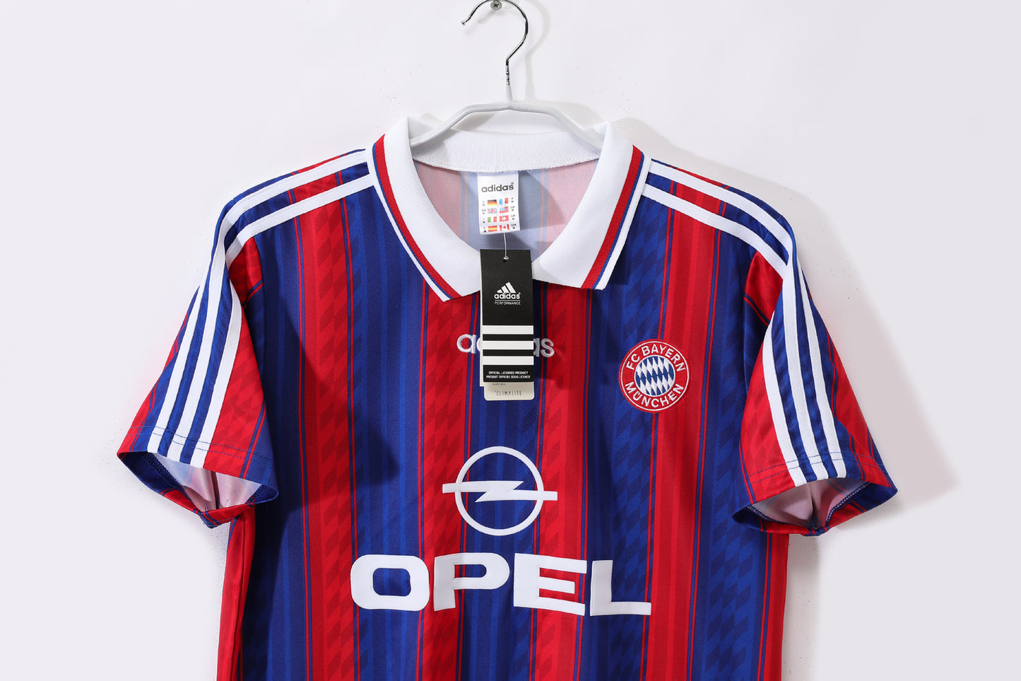 FC Bayern Munich Retro Home Jersey – Opel Era