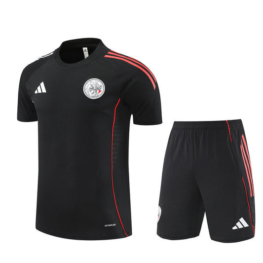 Adidas Germany-Inspired AEROREADY Training Set with Crest Detailing